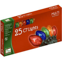 Holiday Wonderland 25 Ct C7multi Light Set 525-88 by Noma Inliten Best Price