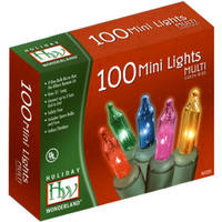 Holiday Wonderland 100 Count Multi Light Set 40005-88 by Noma Inliten Best Price