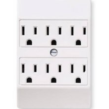 Master Electrician 6 Out White Wall Tap PS23U-WH by Uninex International Best Price