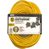 Master Electrician 100 Foot 12/3Yellow Extension Cord 02589ME by Ho Wah Gentin Kintron Sdnbhd Best Price