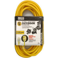 Master Electrician 25 Foot 12/3 Yellow Extension Cord 02587ME by Ho Wah Gentin Kintron Sdnbhd Best Price