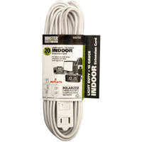 Master Electrician 20 Foot 16/2 White Extension Cord 09415ME by Ho Wah Gentin Kintron Sdnbhd Best Price