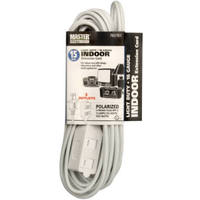 Master Electrician 15 Foot 16/2 White Extension Cord 09414ME by Ho Wah Gentin Kintron Sdnbhd Best Price