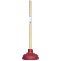 Master Plumber Plunger 5 Inch Force Cup 18 Inch Handle C28803 by Everflow Industrial Supply Best Price