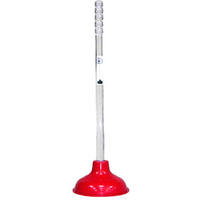 Master Plumber Red Plunger 6 Inch Force Cup 19 Inch Handle C28820 by Everflow Industrial Supply Best Price