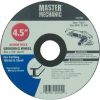 Master Mechanic 4 1/2 By .045 By 7/8 Inch Arbor Thin Metal Cutting Wheel 229784 by Ali Industries