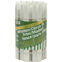 16 By 12 White Trim Fence RC 24W by Greenes Fence Best Price
