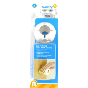 Clear Grip Door Knob Protector 48394 by Dorel Juvenile Safety First Best Price