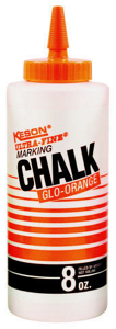 Ultra Fine 8 orange Ultrafine Glow Chalk 8GO by Keson Industries Best Price
