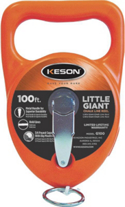 Little Giant 100 Ft Heavy Duty Chalk Line Reel G100 by Keson Industries Best Price