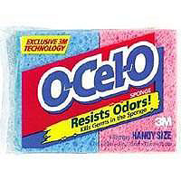 O Cel O Utility Sponge 6 3/8 By 3 5/8 By 1 Inch 7243-T by 3M Best Price