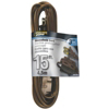 Ext Cord 16/2 Spt-2 Brown 15Ft OR670615 by Power Zone