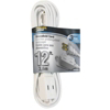 Ext Cord 16/2 Spt-2 White 12Ft OR660612 by Power Zone