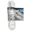 Ext Cord 16/2 Spt-2 White 15Ft OR660615 by Power Zone