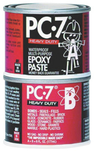 PC 7 Epoxy Paste Multipurpose Dark Gray 1 Pound Pc 7 PC-7 by Protective Coating Best Price