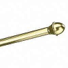 Brass 48 Inch To 86 Inch Traditional Cafe Rod A70042 13314 by Levolor