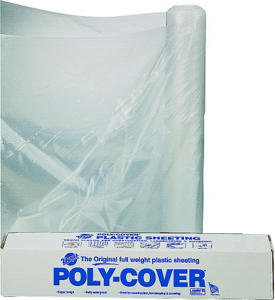 Poly Film 4 Mil Clear Polyethylene Film 16 By 100 Foot 4X16-C by LBM Poly Best Price