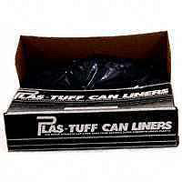 Plas Tuff 60 Gal Gray Commercial Can Liner LPF3858X3G by Tyco Covalence Plastics Best Price