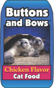 Buttons and Bows Buttons and Bows Cat Food 20# 10224 by Sunshine Mills Best Price