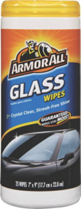 Armor All 25 Count Glass Wipes 10865 by Clorox Best Price