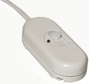 White Tabletop Lampdimmer 4010W by AmerTac Westek Best Price