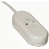 White Tabletop Lampdimmer 4010W by AmerTac Westek
