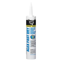 Alex Fast Dry 10.1 Ounce White Acrylic With Sil Caulk 18425 by Dap