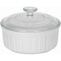 1.5Qt Frencwht Rnd Dish 1085594 by World Kitchen Ekco Best Price