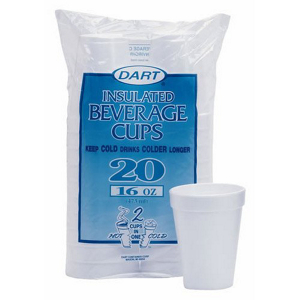 16 Ounces 20 Ct Foam Cups 240H by Wincup Best Price