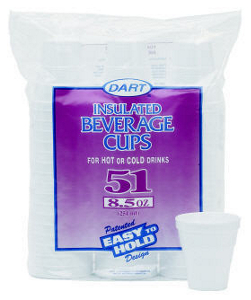 8 1/2 Ounces 51 Ct Foam Cups 951H by Wincup Best Price