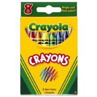 8 Ct Crayons In Tuck Box 52-3008 by Binney and Smith Crayola Best Price