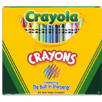 64 Ct Crayon/Sharpener 52-0064 by Binney and Smith Crayola Best Price