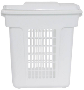 1 1/2 Bushel White Clothes Hamper 2990-00 by Newell Rubbermaid Home Best Price