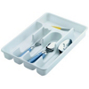 Small Cutlery Tray White 2919-RD WHT by Newell Rubbermaid Home
