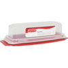 Butter Dish Standard 3930-RD-CLR by Newell Rubbermaid Home