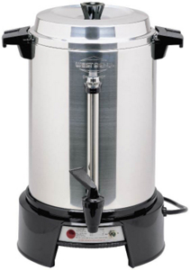 55 Cup Aluminum Coffee Urns 13500 by West Bend  Focus Electrics Best Price