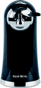 Black Slim Electric Can Opener 77202 by West Bend  Focus Electrics Best Price
