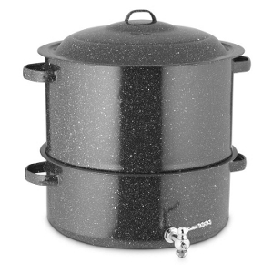 19 Quart Covered Clam Steamer With Faucet 6316-1 by Columbian Home Products Best Price