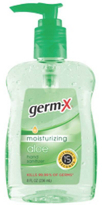 Germx Germ-X Aloe Formula Hand Sanitizer 8 Ounces Pump 08738 by Vi Jon Laboratories Best Price