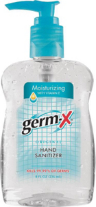 Germx Germ-X original Formula Hand Sanitizer 8 Ounces Pump 30694 by Vi Jon Laboratories Best Price