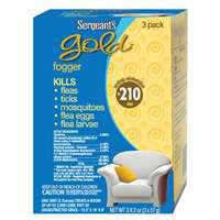 2 Ounces 3Ct Flea and Tick Fogger 01085 by Sergeants Best Price