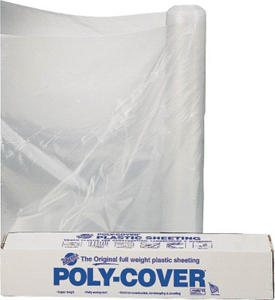 Poly Film 4 Mil Clear Polyethylene Film 8 By 100 Foot 4X8-C by LBM Poly Best Price