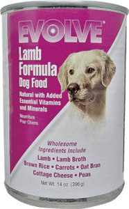 Evolve Evolve Lamb Can Dog Food 14 Ounces  6600150 by Sunshine Mills Best Price