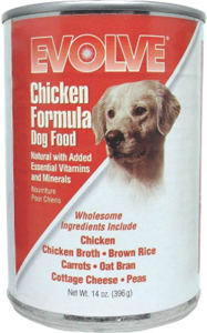 Evolve Evolve Chkn Can Dog Food 14 Ounces  6600151 by Sunshine Mills Best Price