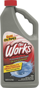 The Works 32 Ounce Pro Drain Opener 03320 by Home Care Labs Best Price