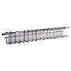 White Over The Door Tie and Belt Rack 1217 by Closet Maid