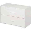 2 Drawer White Organizer 8984-00/8518-17 by Closet Maid