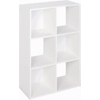 6 Cube White Organizer 8996-00/8694-17 by Closet Maid