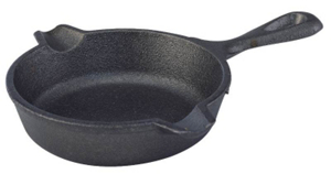 3 1/2 Inch Skillet Design Cast Iron Spoon Rest and Ash Tray LAT3 by Lodge Manufacturing Best Price