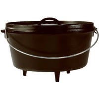 12 Inch 8 Qt Cast Iron Dutch Oven L12DCO3 by Lodge Manufacturing Best Price